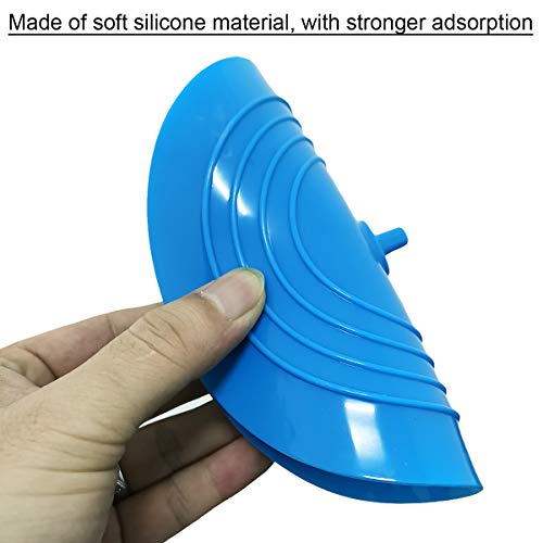 Seatery 2PCS Kitchen Sink Stoppers, Universal Drain Plug, 6.0 Inch Silicone Sink Drain Stopper, Sink Drain Cover, Sink Drain Plug, Sink Water Stopper, Bathtub Stopper