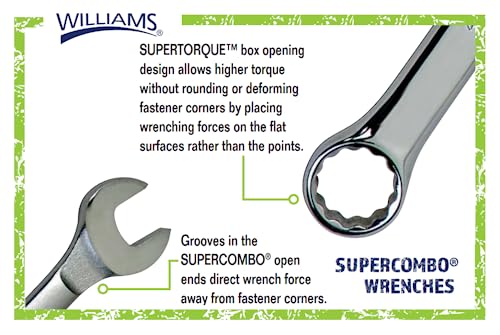 Williams 1229MSC Super Torque Combination Wrench, 29 Millimeter