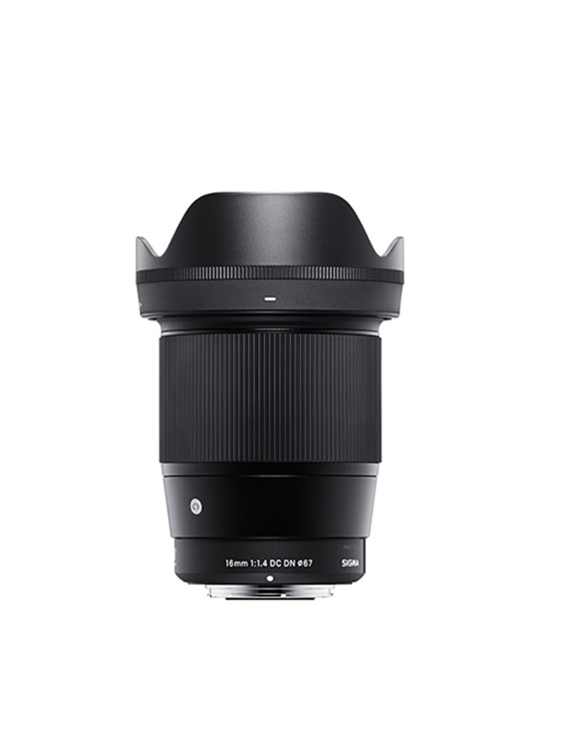 Sigma 16mm f/1.4 DC DN Contemporary Lens for Sony E (402965) Black