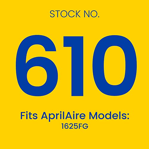 AprilAire 610 Replacement Filter for AprilAire Whole House Air Purifier 1625FG - MERV 11, Clean Air & Dust, 16x25x4 Air Filter (Pack of 1)