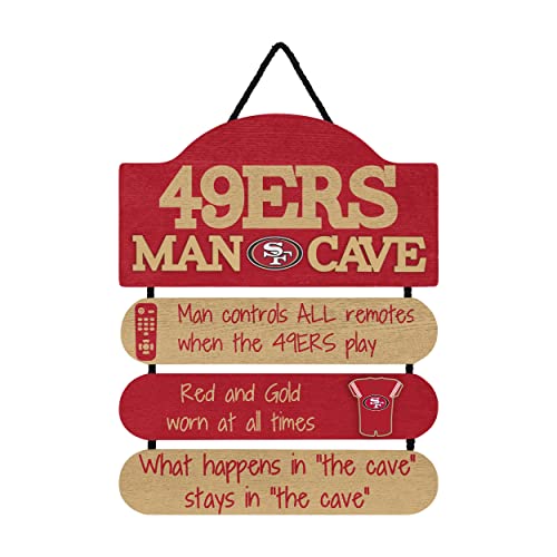 FOCO Los Angeles Chargers NFL Mancave Team Logo Man Cave Hanging Wall Sign