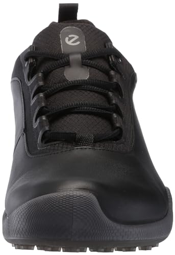 ECCO Men's Biom Hybrid BNY Waterproof Golf Shoe, Black, 5-5.5