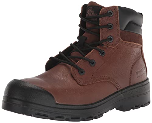 Kodiak Men's Greb 6" Steel Toe Safety Work Boot Industrial, Brown, 13 Wide