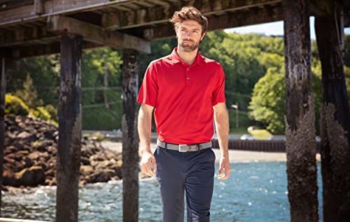 Cutter & Buck Men's Big & Tall Short Sleeve Virtue Eco Pique Recycled Polo Shirt, College Orange, 1XB