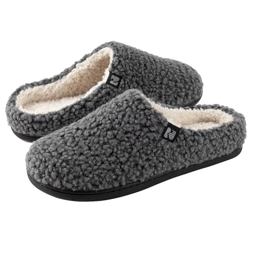 RockDove Women's Plush Retreat Sherpa Fleece Clog Slipper