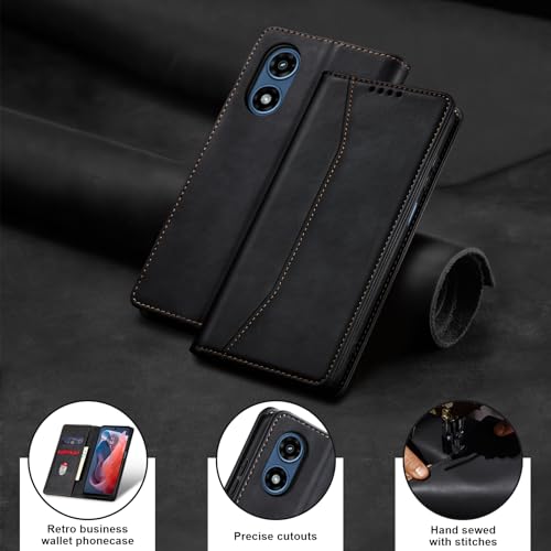 Jasonyu Flip Wallet Case for iPhone X/XS,Leather Magnetic Folio Cover with Card Holder,Kickstand - TPU Shockproof Durable Protective Phone Case,Blue