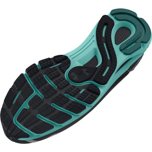 Under Armour Women's HOVR Sonic 6, (004) Black/Blue Granite/Bubble Peach, 9, US