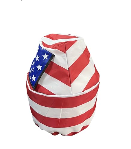 BroilPro Accessories Propane Tank Cover Fits 20-Pound Steel Propane Cylinder - American flag