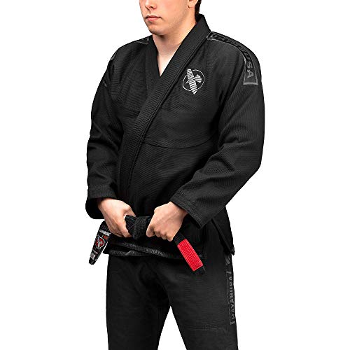 Hayabusa Lightweight Jiu Jitsu Gi - Black, A0