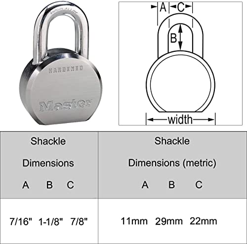 Master Lock - (1) High Security Pro Series Keyed Alike Padlock 6230NKA w/BumpStop Technology