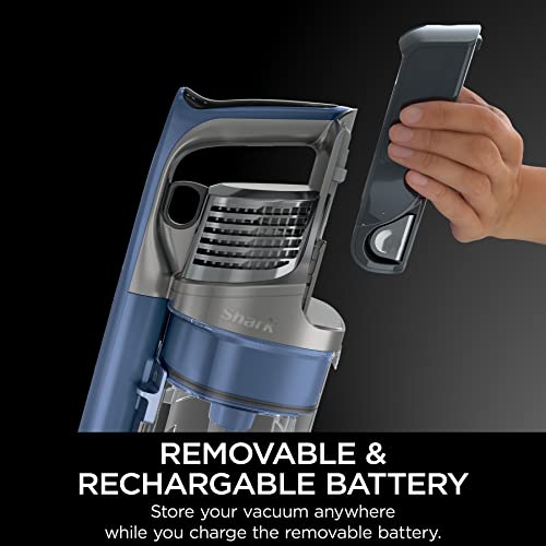 Shark Anti-Allergen Cordless Lightweight Stick Vacuum, 40 min runtime, Blue