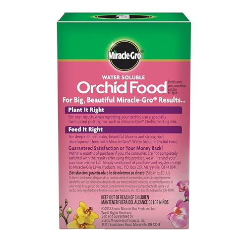 Miracle-Gro Orchid Care Bundle, Includes Potting Mix and Plant Food Mist, For Indoor and Outdoor Container Orchids