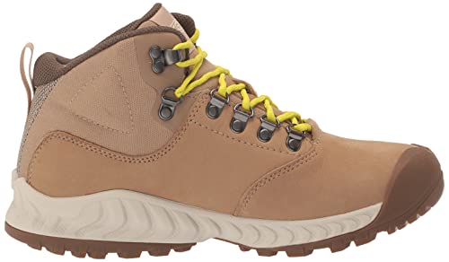 KEEN Women's NXIS Explore Mid Height Waterproof Fast Packing Hiking Boots, Maple/Birch, 10