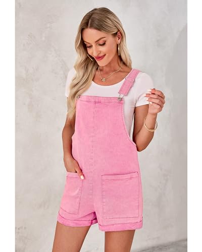 luvamia Jean Overalls For Women Loose Fit Baggy Denim Jumpsuit For Women Black Rompers For Women Rompers For Women Summer Stretchy Jumpsuits For Women Washed Black Size Small Fits Size 4 Size 6