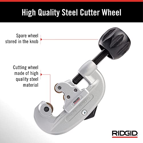 Ridgid 32920 model 15 Screw Feed Tubing Cutter, 3/16" To 1-1/8" Tube Cutter