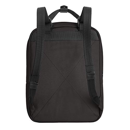 Travelon Origin-Sustainable-Anti-Theft-Small Backpack, Black, One Size (5 x 9.5 x 13 inches)