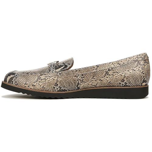 LifeStride Womens Zen Loafers Hazelnut Snake 8 M