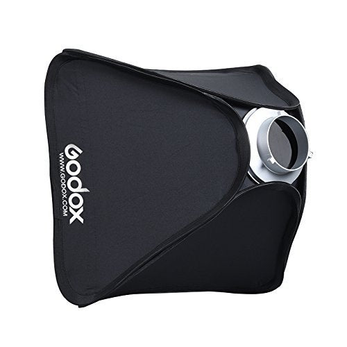 Godox AD600BM 600Ws GN87 HSS 1/8000s Outdoor Flash Strobe Studio Monolight with Bowens Mount, 8700mAh Battery, 2.4G Wireless X System with 32"x32" Softbox, Standard Reflector, Snoot, Barn Door Kit