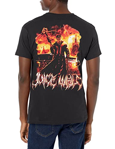 Juice WRLD Unisex-Adult Standard Vampire Hunter Red Design Tee, Black, Small