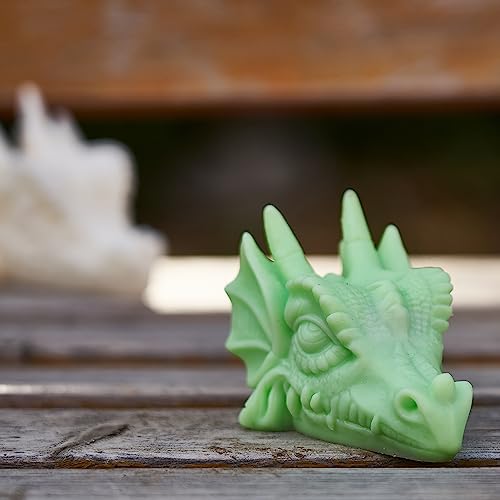 2 Pack Bell Orchid Mold Cylinder Orchid Mold Cylinder Candle Mold Resin Casting Mold Resin Making Molds Silicone Mold for Candle Home Decorate Mold Candle Making Mold 3D Animal Mold