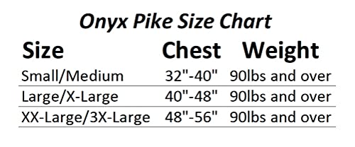 ONYX Pike All Adventure Paddle Sports Life Jacket, Green, S/M