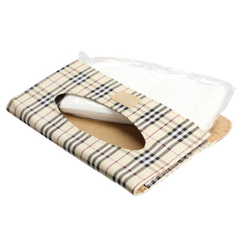 Car Tissue Holder Visor Tissue Holder Tissue Car Holder Plaid Paper Towel Napkin Holder Box Tissue Case Cover for Car Sun Visor Napkin Holder