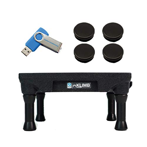 Blue-9 KLIMB Training Kit, Professionally Designed Dog Platform and Accessories for Training and Agility and Accessories, Made in The USA, Black
