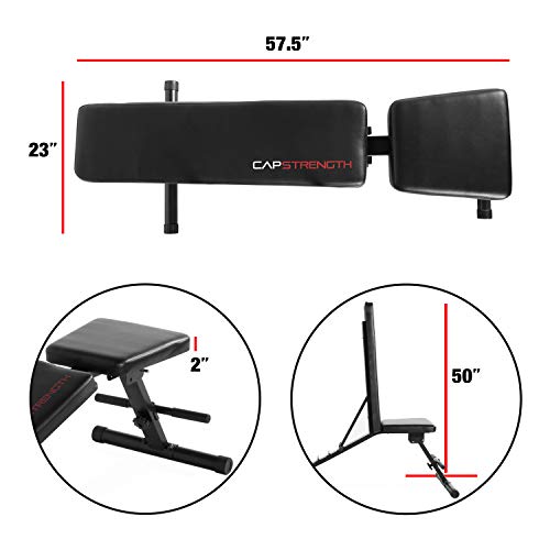 CAP Barbell Multi Purpose Adjustable Utility Bench, Green (FM-CS904-GR)