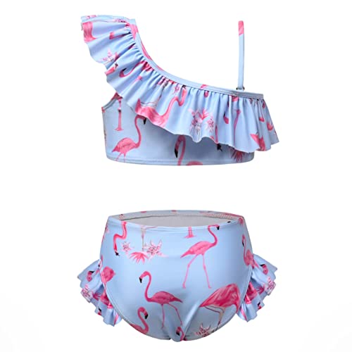 Big Girls Swimwear Beach Clothes Mermaid Swimsuits 2-Piece Bathing Suits,Size 12 13