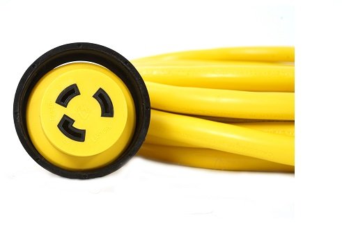 Amp Up Marine & RV Cords 125v 30 amp x 50' Marine Shore Power Boat Extension Cord, 50 ft - 21315
