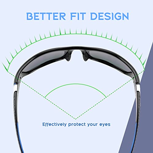 FEISEDY Classic Polarized Sports Sunglasses For Men Cycling Fishing Driving Glasses B2674