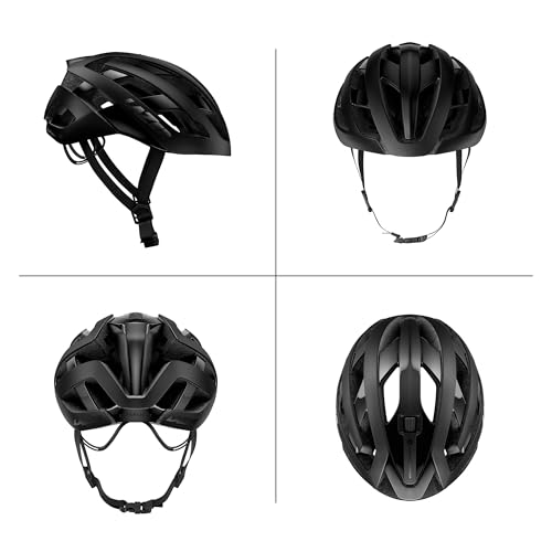 LAZER G1 MIPS Road Bike Helmet, Lightweight Bicycling Helmets for Adults, High Performance Cycling Protection with Ventilation, Black, Large