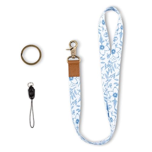 KAMT Key Badge Lanyard, Neck Strap for ID Badges, Keys, Women and Men Cool Cruise Lanyard Keychain with Keyring (KAMT Color 01)