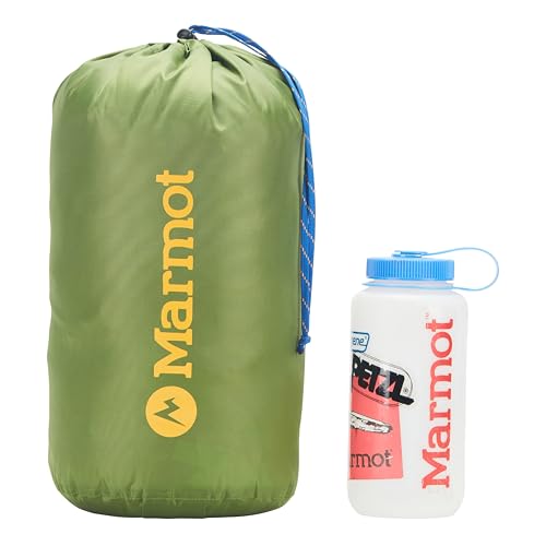 Marmot Men's Always Summer 40° Sleeping Bag, 650 Fill Down for Camping & Backpacking, Long