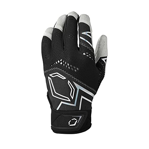 EvoShield Adult Pro-SRZ™ V2 Batting Gloves - Black, Small