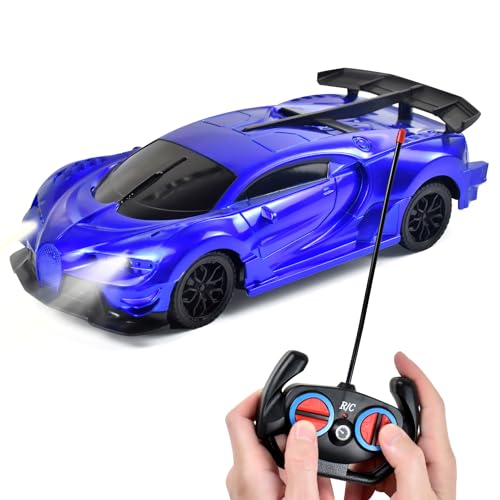 Tuko Remote Control Car Toys, RC Toys for 3+ Years Old Boy and Girl Gift (Blue)