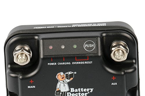 WirthCo 20090 Battery Doctor 75 Amp/100 Amp Battery Isolator , Black