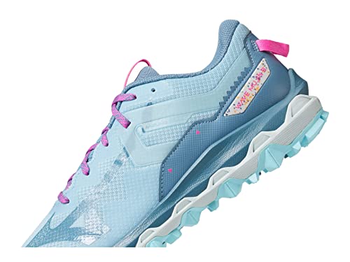 Mizuno Women's Wave Mujin 9 Running Shoe, Forget Me Not/Nimbus Cloud, 6.5