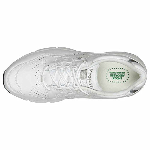 Propet Mens Stability Walker Walking Walking Sneakers Shoes - White - Size 8.5 2E