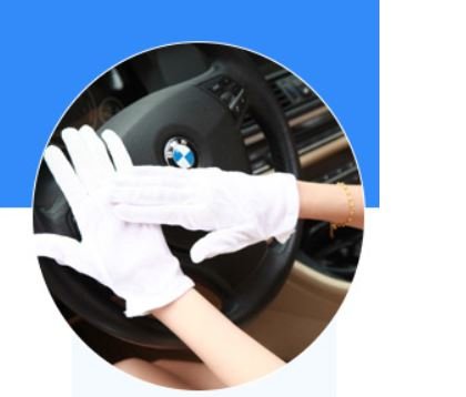 10Pairs White Cotton Gloves Large Size for Art handling Crafting Coin Jewelry Silver Inspection by LUCKY SLD