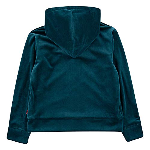 Levi's Girls' Zip Up Hoodie, Outer Space, 6X