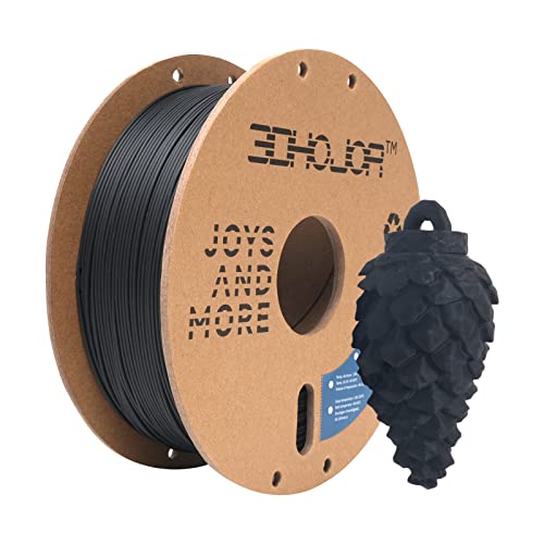 PETG Filament 1.75mm Solid Silver,3D Printing Filament 1kg Spool(2.2lbs), 3D Filament 1.75mm Dimensional Accuracy +/- 0.03mm Non Tangling Non Clogging Non Stringing,Print with Most 3D Printers