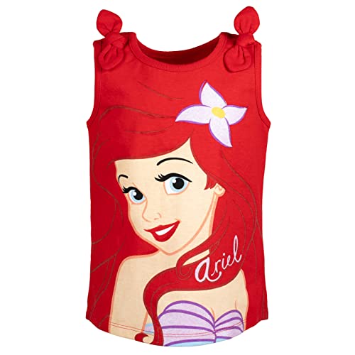 Disney Princess Ariel Jasmine Rapunzel Infant Baby Girls 3 Pack Tank Tops 18 Months