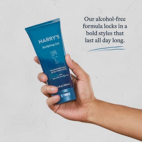 Harry's Sculpting Hair Gel | Firm Hold & Polished Finish | 6.7 Fl Oz, 3 Pack