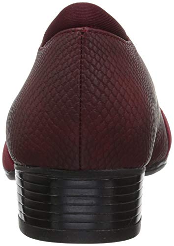 Trotters Women's Melinda Ballet Flat, Burgundy, 7.0 W US