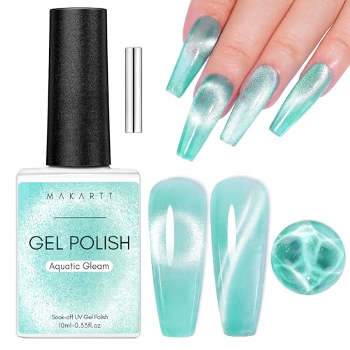 Makartt Gel Nail Polish Set 15ML Natural Gel Polish Milky White Color Soak Off UV Nail Art Manicure DIY Salon Home for Woman Girls-Milky Haze