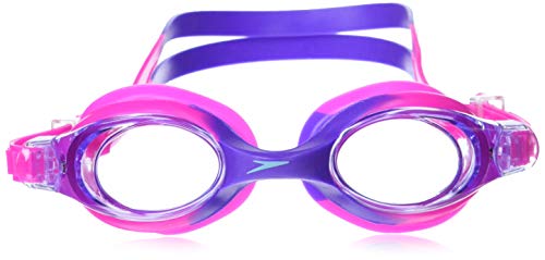 Speedo Unisex-Child Swim Goggles Skoogle Ages 3 - 8, UV Protection|Anti Fog, Bright Pink