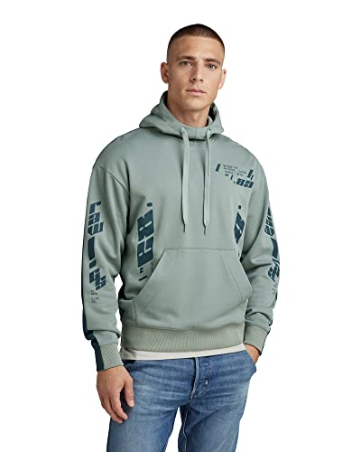 G-STAR Premium Graphic Hoodie, MOTO: Cloack, Small
