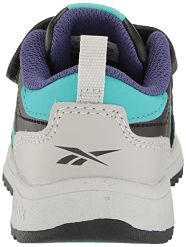 Reebok unisex child Weebok Low Sneaker, Pure Grey/Infused Lilac/Proud Pink, 4 Toddler US