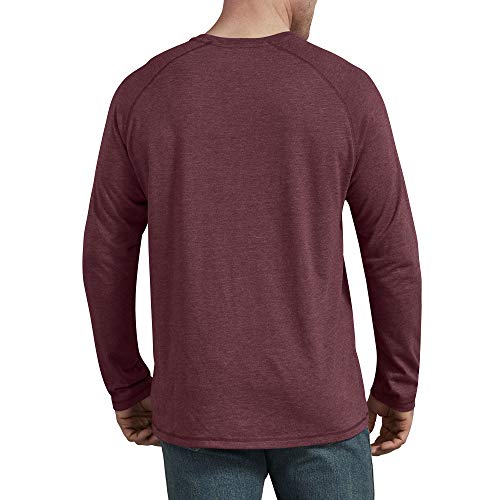Dickies mens Temp-iq Performance Cooling Long Sleeve T-shirt Big-tall T Shirt, Dark Navy, 1X Tall US